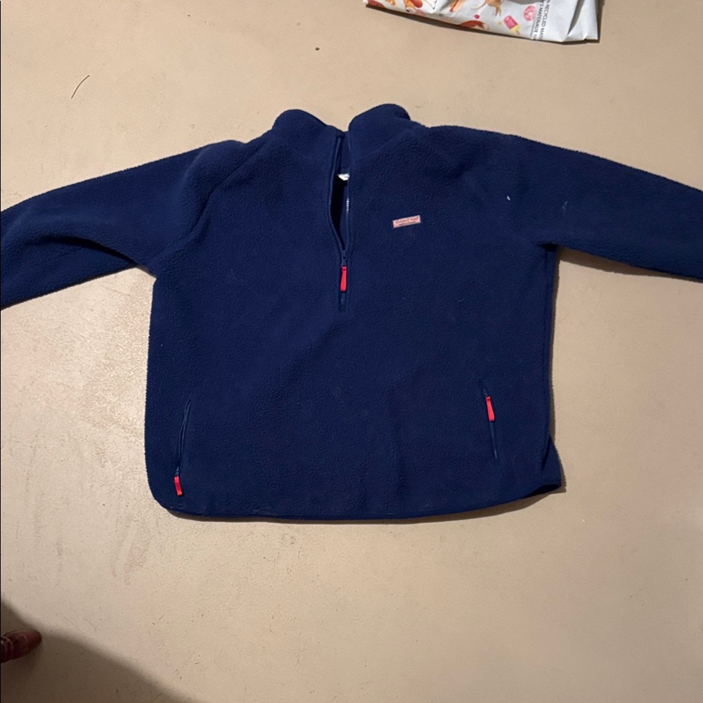 Vineyard Vines Deep Blue Fleece Jacket